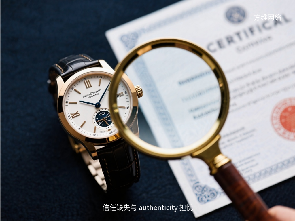 信任缺失與 authenticity 擔憂