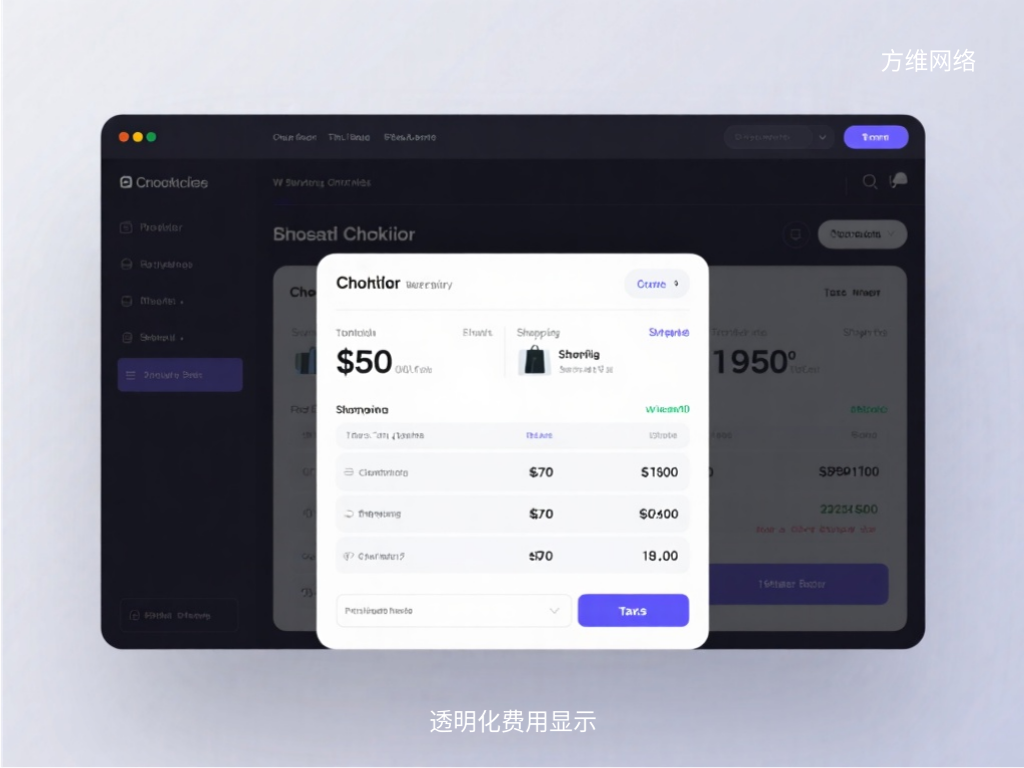 透明化費用顯示