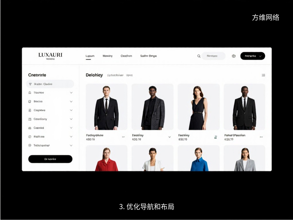3. 優化導航和布局