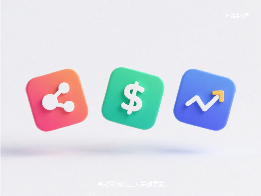 高效引流的三大關鍵要素