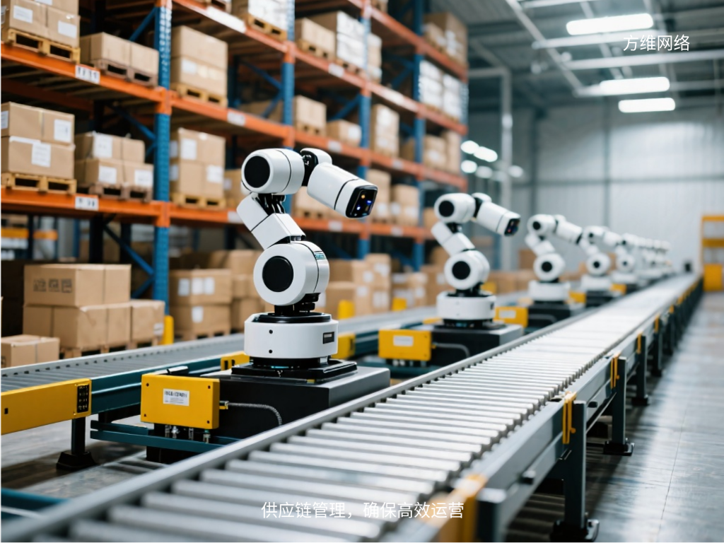 供應鏈管理，確保高效運營