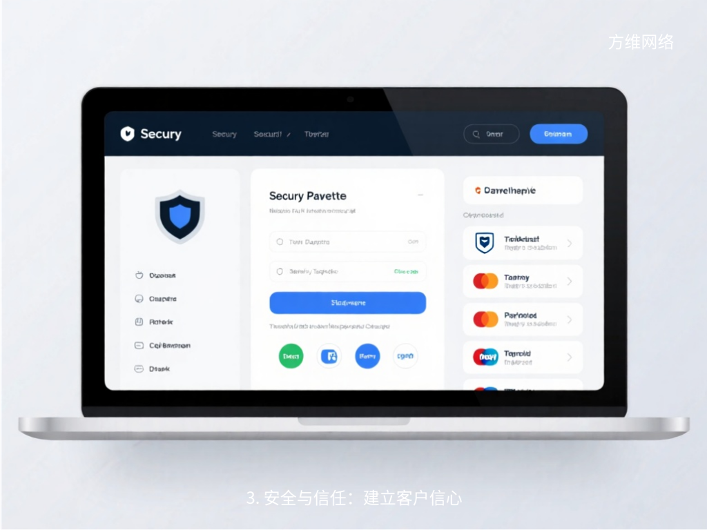 3. 安全與信任:建立客戶信心