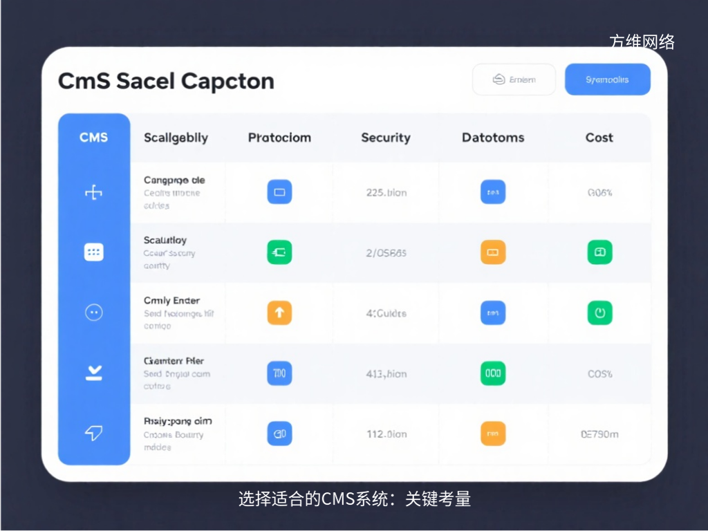 選擇適合的CMS系統：關鍵考量